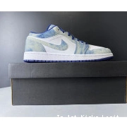 Washed CZ8455-100 Jordan Denim 1 Low Air 0604